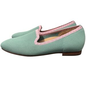 Vionic Womens Willa Knit Slip-on Shoes Frosty Spruce Mint Green Size 8 Preppy
